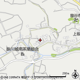 静岡県掛川市板沢1085周辺の地図