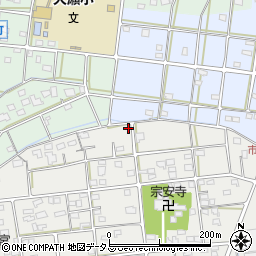 静岡県浜松市中央区市野町51周辺の地図