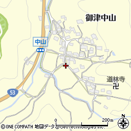 岡山県岡山市北区御津中山1000周辺の地図