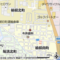 大阪府寝屋川市楠根南町周辺の地図