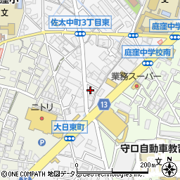 有限会社東洋金型製作所周辺の地図