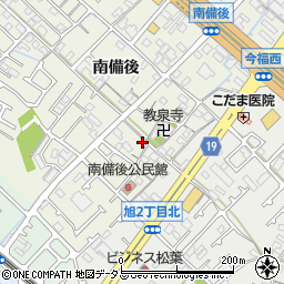 兵庫県加古川市加古川町南備後209周辺の地図