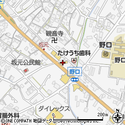 タイヤ館加古川中央周辺の地図