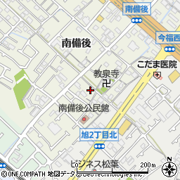 兵庫県加古川市加古川町南備後216周辺の地図