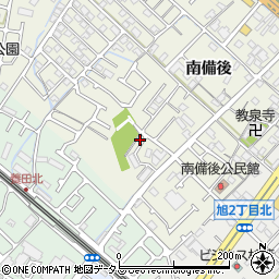 兵庫県加古川市加古川町南備後178周辺の地図