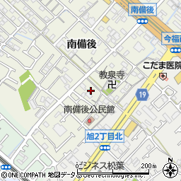 兵庫県加古川市加古川町南備後215周辺の地図