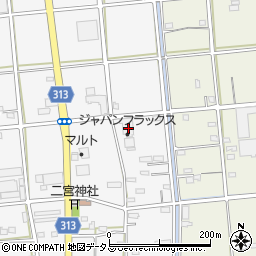 静岡県浜松市中央区貴平町198周辺の地図