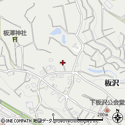 静岡県掛川市板沢373周辺の地図