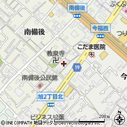 兵庫県加古川市加古川町南備後253周辺の地図