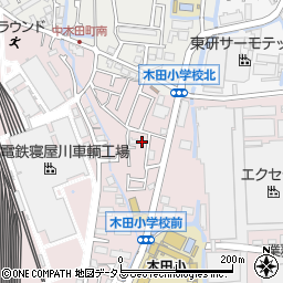 大阪府寝屋川市木田元宮1丁目11-18周辺の地図