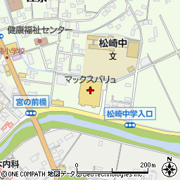 マックスバリュ松崎店周辺の地図