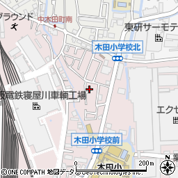 大阪府寝屋川市木田元宮1丁目11-11周辺の地図