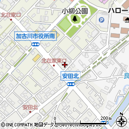 兵庫県加古川市尾上町安田929周辺の地図