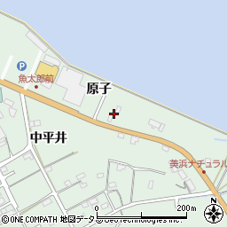 愛知県知多郡美浜町豊丘原子周辺の地図