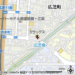 シャトレーゼ　工場直売店江坂店周辺の地図