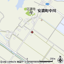 三重県津市安濃町中川119-1周辺の地図