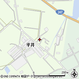 愛知県知多郡美浜町古布平井周辺の地図