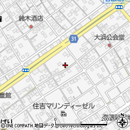 静岡県榛原郡吉田町住吉3498-1周辺の地図