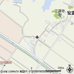 三重県津市安濃町中川332周辺の地図