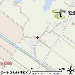 三重県津市安濃町中川332周辺の地図