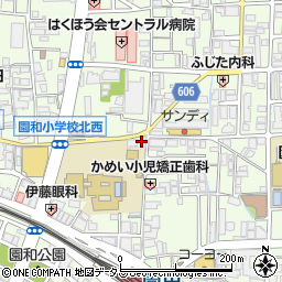 株式会社きょくとう　オゾンクリーニング園田店周辺の地図