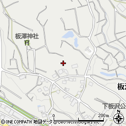 静岡県掛川市板沢370周辺の地図