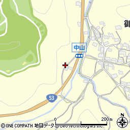 岡山県岡山市北区御津中山157周辺の地図