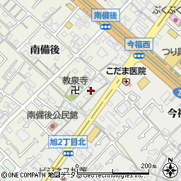 兵庫県加古川市加古川町南備後218周辺の地図
