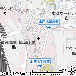 大阪府寝屋川市木田元宮1丁目11-15周辺の地図