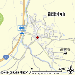 岡山県岡山市北区御津中山905周辺の地図