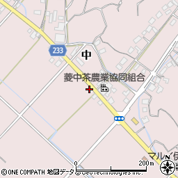 静岡県牧之原市中689周辺の地図