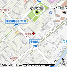 兵庫県加古川市尾上町安田934周辺の地図