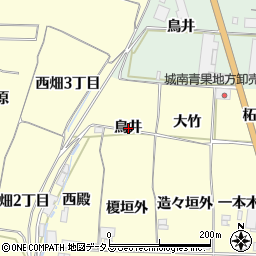 京都府木津川市山城町上狛鳥井周辺の地図