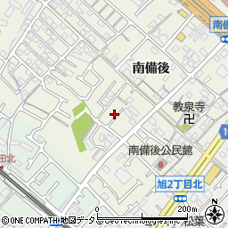 兵庫県加古川市加古川町南備後160周辺の地図