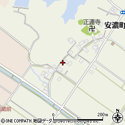 三重県津市安濃町中川322周辺の地図