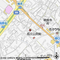 兵庫県加古川市野口町坂元605周辺の地図
