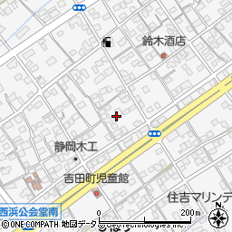 静岡県榛原郡吉田町住吉3446-1周辺の地図