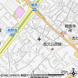 兵庫県加古川市野口町坂元610-1周辺の地図