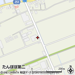 豊田肥料株式会社　広岡事業所豊田有機周辺の地図