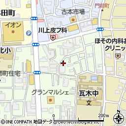 兵庫県西宮市薬師町周辺の地図