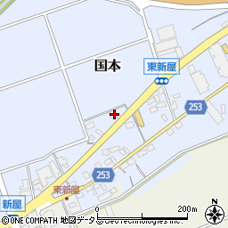 静岡県袋井市国本2930周辺の地図