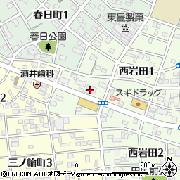 創価学会豊橋東文化会館周辺の地図