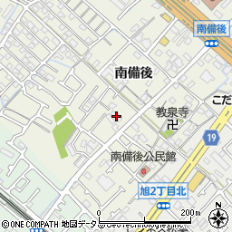 兵庫県加古川市加古川町南備後171周辺の地図