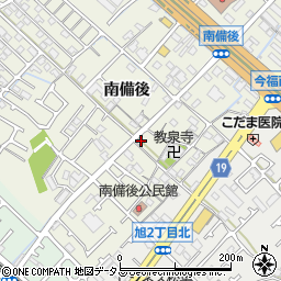 兵庫県加古川市加古川町南備後224周辺の地図