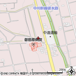 静岡県磐田市大久保45周辺の地図