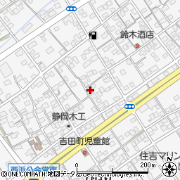 静岡県榛原郡吉田町住吉3446-2周辺の地図