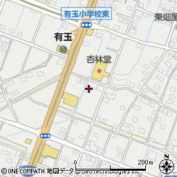 静岡県浜松市中央区有玉南町521周辺の地図