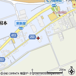 静岡県袋井市国本3237-1周辺の地図