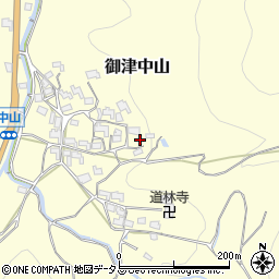 岡山県岡山市北区御津中山827周辺の地図