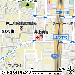 大阪府吹田市江の木町16-23周辺の地図